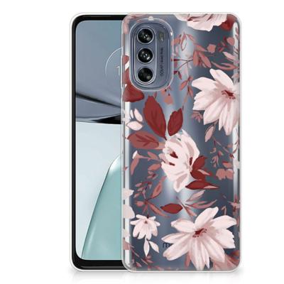 Smartphone hoesje Motorola Moto G62 5G Watercolor Flowers