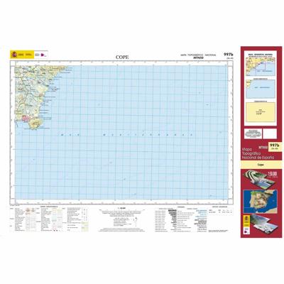 Topografische kaart 997b MT50 Cope | CNIG - Instituto Geográfico Nacional1