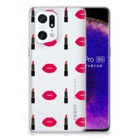 OPPO Find X5 Pro TPU bumper Lipstick Kiss - thumbnail
