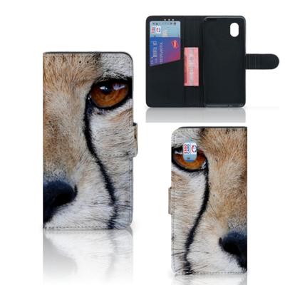 Alcatel 1B (2020) | Telefoonhoesje | Met pasjeshouder | Cheetah