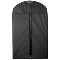 3x Beschermhoes voor kleding zwart 100 x 60 cm   - - thumbnail