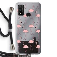 Anything Flamingoes: Huawei P Smart (2020) Transparant Hoesje met koord