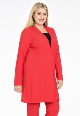 Yoek Blazer | Rood | Maat 46/48