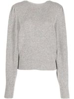 MARANT ÉTOILE pull Peyton à détails nervurés - Gris