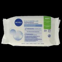 3-in-1 verzorgende micellair reindoek 25 Stuks