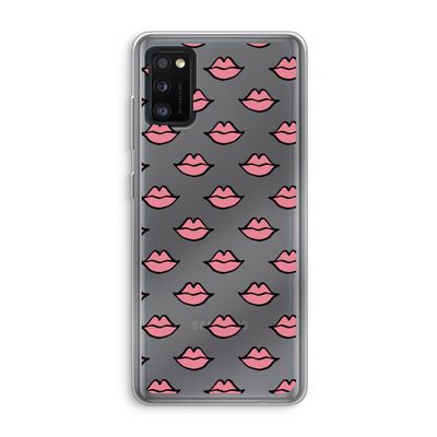 Lipjes: Samsung Galaxy A41 Transparant Hoesje