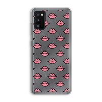 Lipjes: Samsung Galaxy A41 Transparant Hoesje
