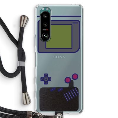 Game On: Sony Xperia 5 III Transparant Hoesje met koord