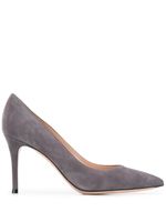 Gianvito Rossi escarpins à bout pointu 90 - Gris