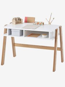 Bureau "kleuterschool" Architekt Mini wit/hout