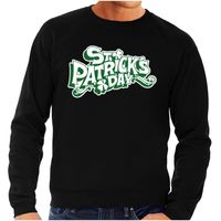 St. Patricksday sweater zwart heren