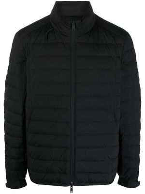 Zegna doudoune à col montant - Noir