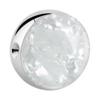 Balletje voor Ball Closure Ring met Mother Of Pearl Design Chirurgisch staal 316L Balletjes, staafjes en meer