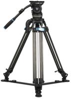 Sirui Twin-Leg Video Tripod 100mm Half-Bowl + VHS18 Professional Fluid Head