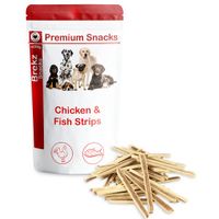 Brekz Premium Chicken with Fish Strips 200 gram 200 g