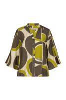 Cecil circle blouse - multi color - 13480