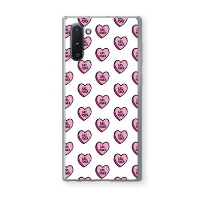 GIRL POWER: Samsung Galaxy Note 10 Transparant Hoesje