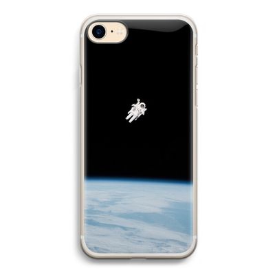 Alone in Space: iPhone 7 Transparant Hoesje