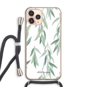 Branch up your life: iPhone 11 Pro Max Transparant Hoesje met koord