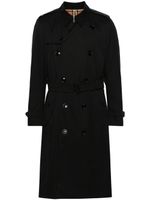 Burberry trench Heritage Kensington ceinturé - Noir