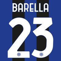 Barella 23 (Officiële Inter Milan Bedrukking 2023-2024) - thumbnail