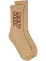 STADIUM GOODS® chaussettes à logo imprimé - Tons neutres