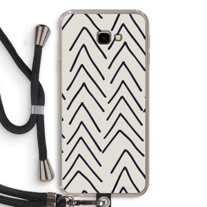 Marrakech Arrows: Samsung Galaxy J4 Plus Transparant Hoesje met koord