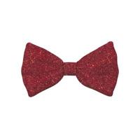 PLENTY GIFTS KERST VLINDERSTRIK GLITTER ROOD