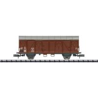 MiniTrix Hobby 18100 N hobby-goederenwagen Gmms 40 van de DB MiniTrix Hobby 18100 N hobby-goederenwagen Gmms 40 van de DB