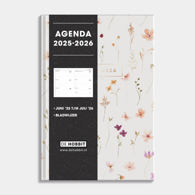 A5 Basic Agenda 2025-2026 Bloemen