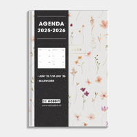 A5 Basic Agenda 2025-2026 Bloemen