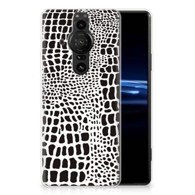 Sony Xperia Pro-I | TPU Hoesje | Slangenprint