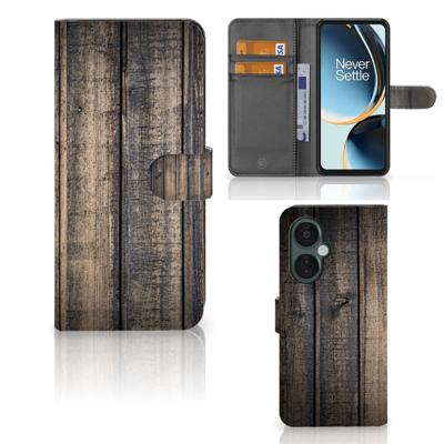 OnePlus Nord CE 3 Lite | Book Style Case | Steigerhout OnePlus Nord CE 3 Lite | Book Style Case | Steigerhout