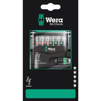 Wera Bit-Check 12 BiTorsion 1 SB 05136385001 Bitset 1/4 (6.3 mm) Incl. bithouder - thumbnail