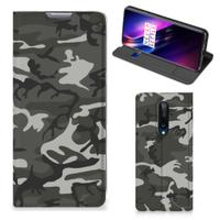 OnePlus 8 Hoesje met Magneet Army Light - thumbnail