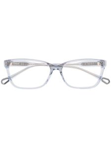 Chloé Eyewear lunettes de vue à monture carrée - Bleu