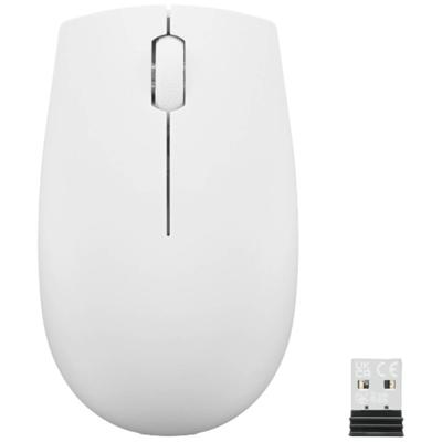 Lenovo 300 Wireless Compact Muis Draadloos Optisch Lichtgrijs 3 Toetsen 1000 dpi