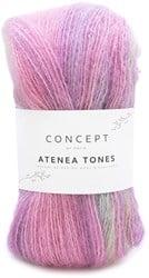 Katia Atenea Tones 202 Lila-Water blauw-Dooier