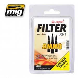 MIG Filter Set For German Tanks 3x30ml