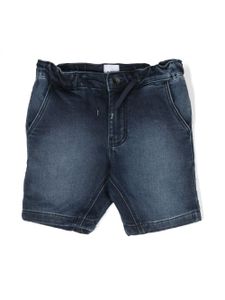 BOSS Kidswear short en jean à lien de resserrage - Bleu