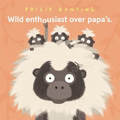 Wild enthousiast over papa&apos;s