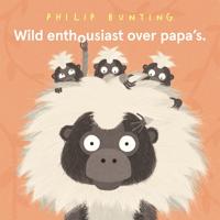Wild enthousiast over papa&apos;s