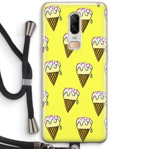 Isjes: OnePlus 6 Transparant Hoesje met koord