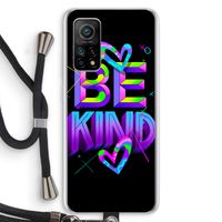 Be Kind: Xiaomi Mi 10T 5G Transparant Hoesje met koord