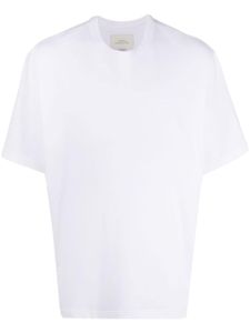 Studio Nicholson t-shirt en coton à col rond - Blanc