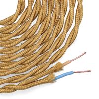 Kabel EDM 11880 C45 Gouden 2 x 0,75 mm 5 m