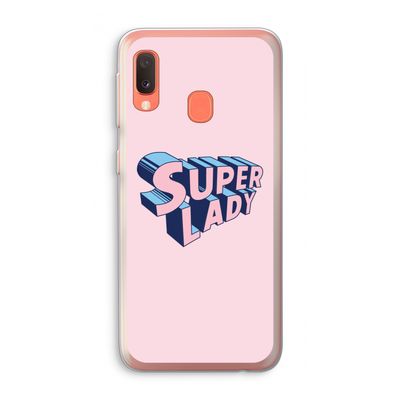 Superlady: Samsung Galaxy A20e Transparant Hoesje