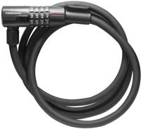 Trelock ks312 kabelslot code 110/12mm zwart