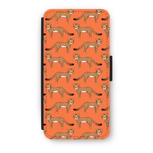 Cheetah: iPhone 8 Plus Flip Hoesje