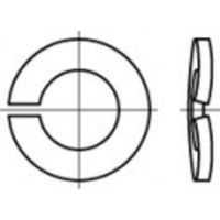 TOOLCRAFT 1060475 Veerring Binnendiameter: 27.5 mm DIN 128 RVS A4 10 stuk(s)